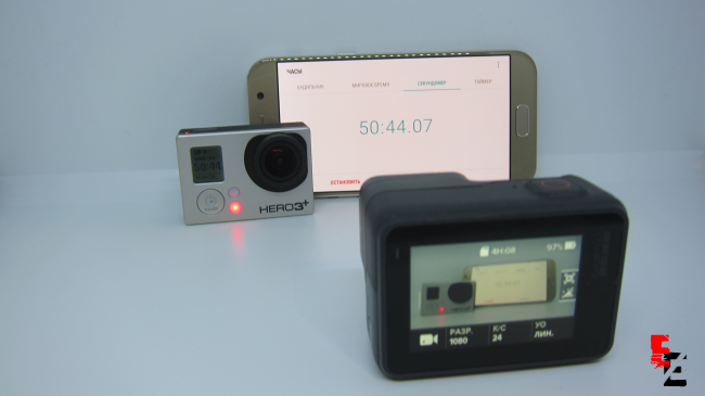 Тест аккумулятора HERO 3+